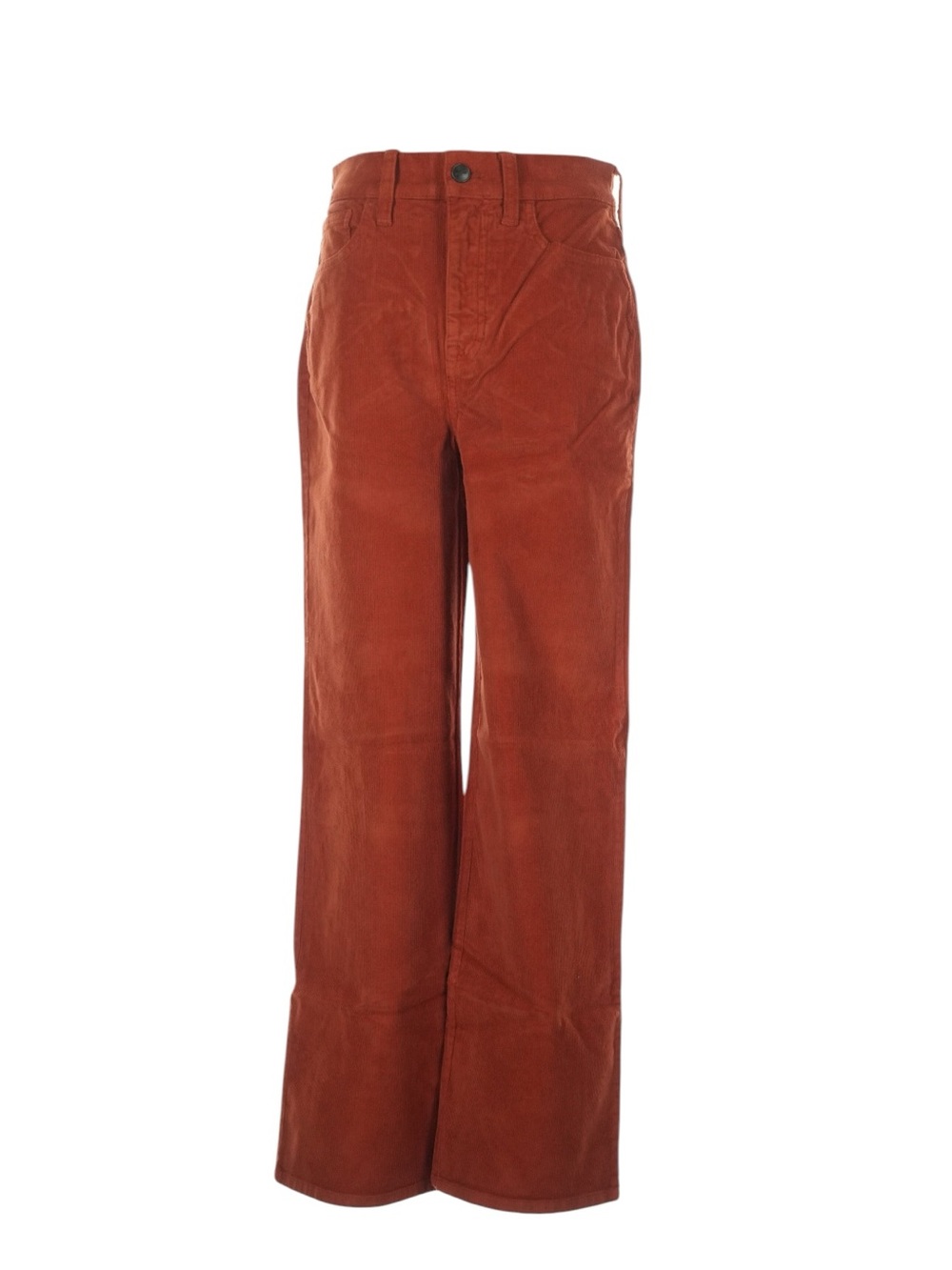J. Crew Slim Wide Pant in Corduroy Size 25 Maple Brown Fall Teacher NWT